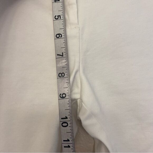 Boden White Chino coastal dress pants trouser slacks cropped mid rise 4R - Picture 11 of 13